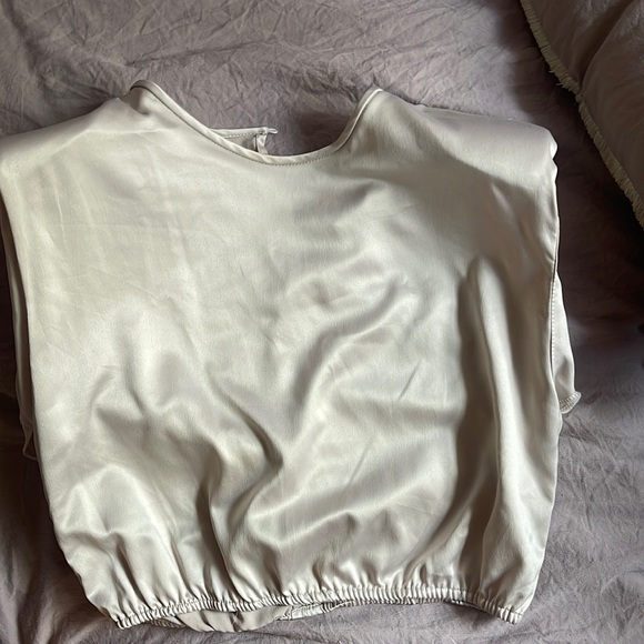 Zara Tops - Brand New Zara Silk Crop Top